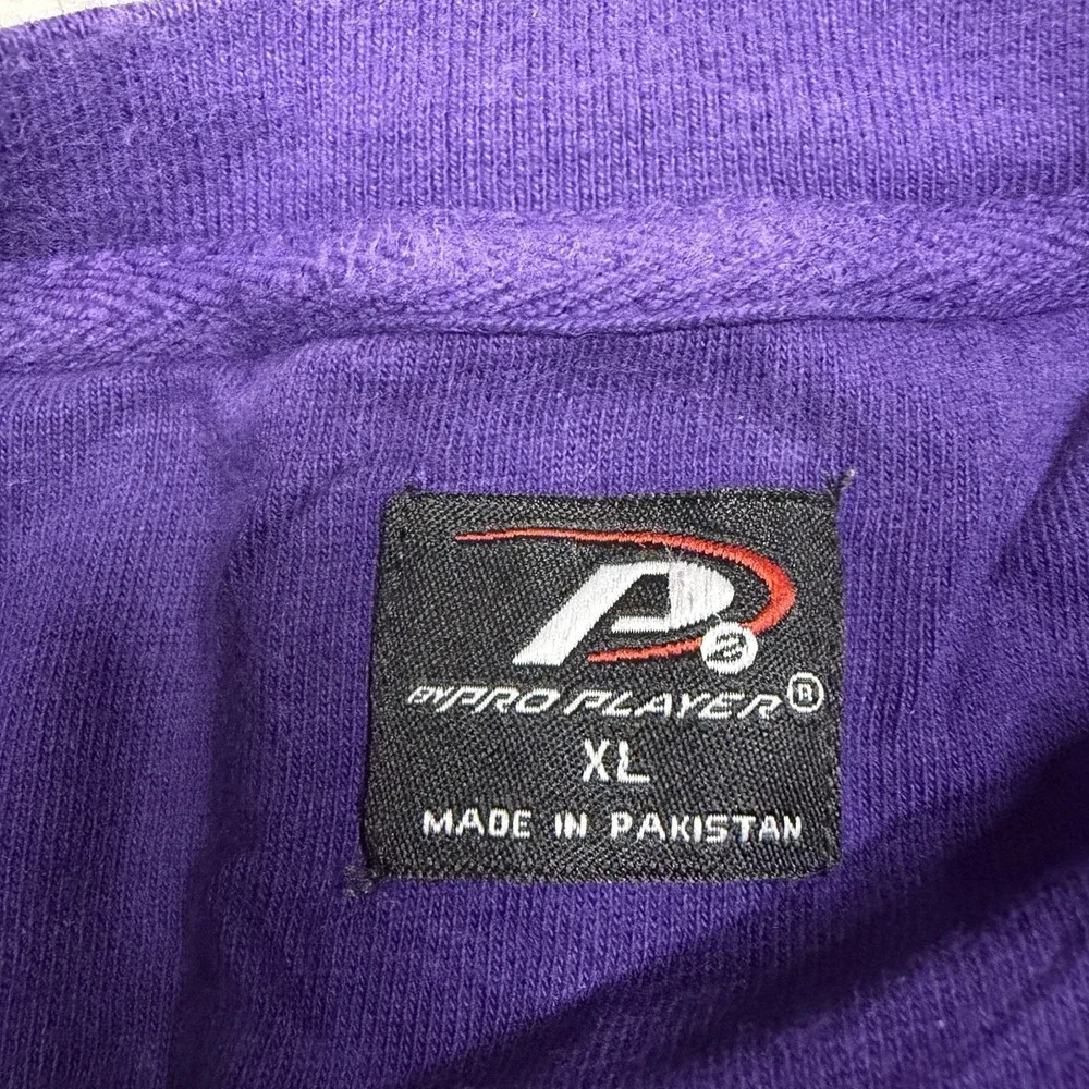 Pro player LSU Tigers Purple Embroidered Long Sleeve Sz XL University Essential